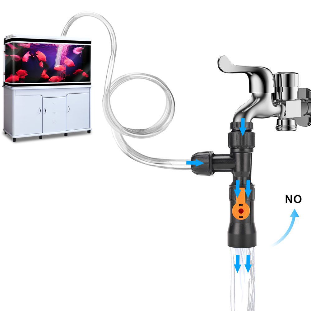 Marine Aquarium Water Change - Bucket-Free Aquarium Water Changer Fish Tank