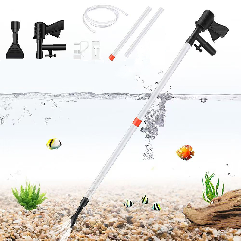 Marine Aquarium Water Change - Aquarium Fish Tank Water Change Pump