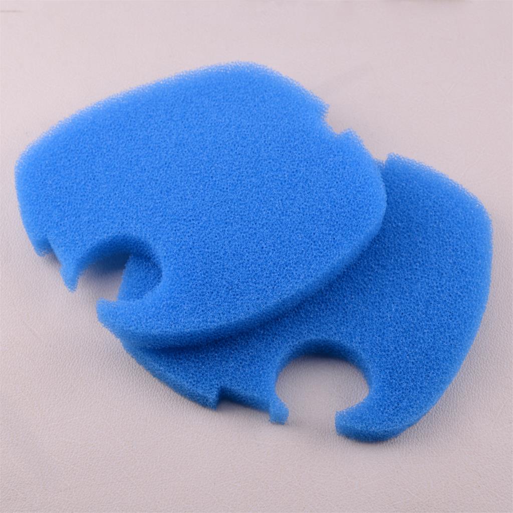 Marine Aquarium Heater - LETAOSK 2Pcs Blue Aquarium Filter Pad