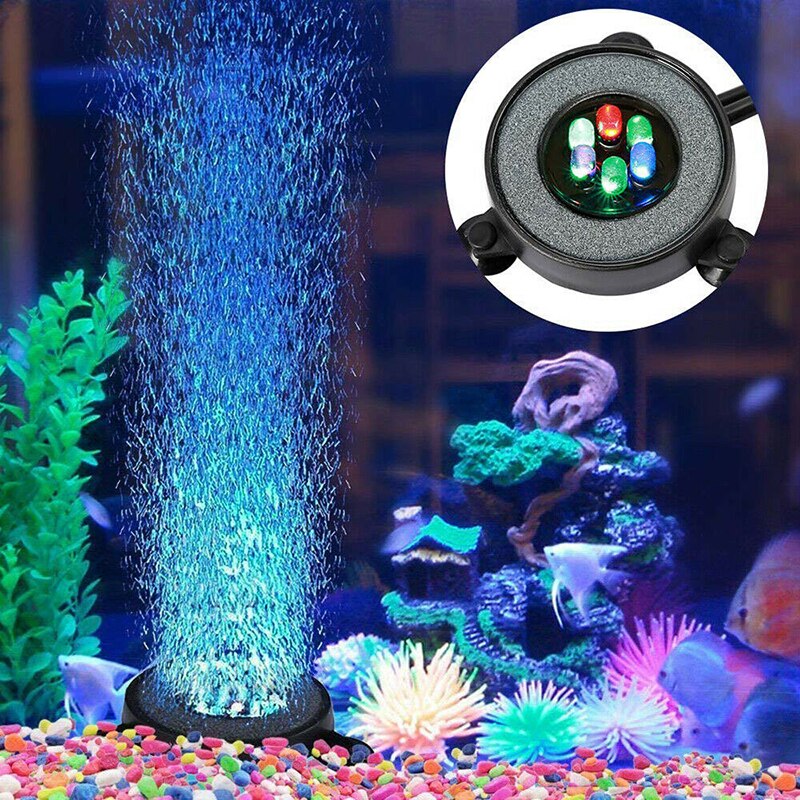 Marine Aquarium Water Change - Submersible Underwater Fish Tank Light Color