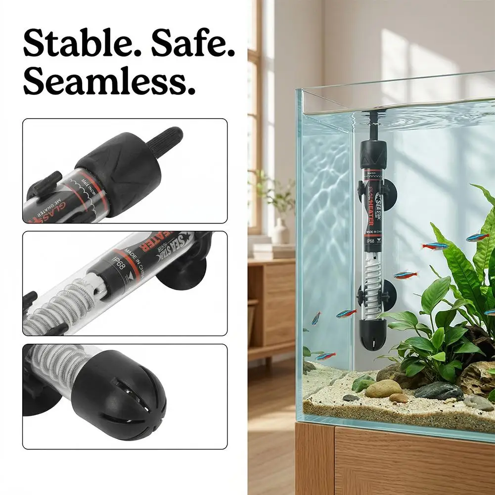 Adjustable Aquarium Heater 25W - Marine Aquarium Heater 评论和价格