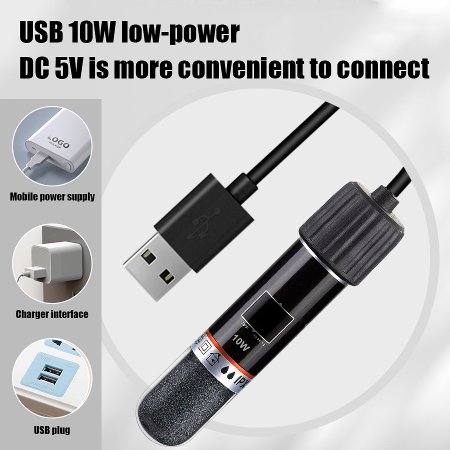 USB Mini Aquarium Heating Rod  - Marine Aquarium Heater 评论和价格