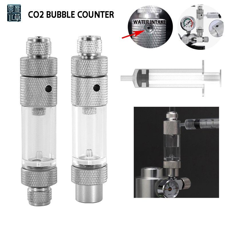 Aquarium CO2 Bubble Meter Wate - Marine Aquarium Hydrometer 评论和价格