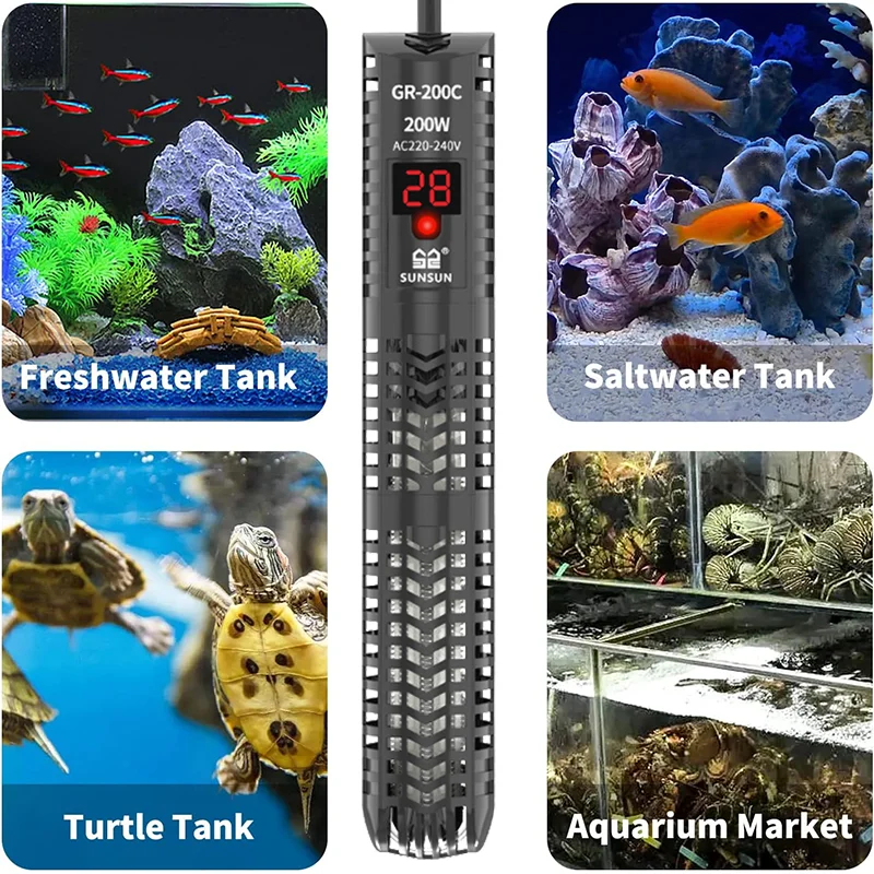 Aquariums Submersible Heater D - Marine Aquarium Heater 评论和价格