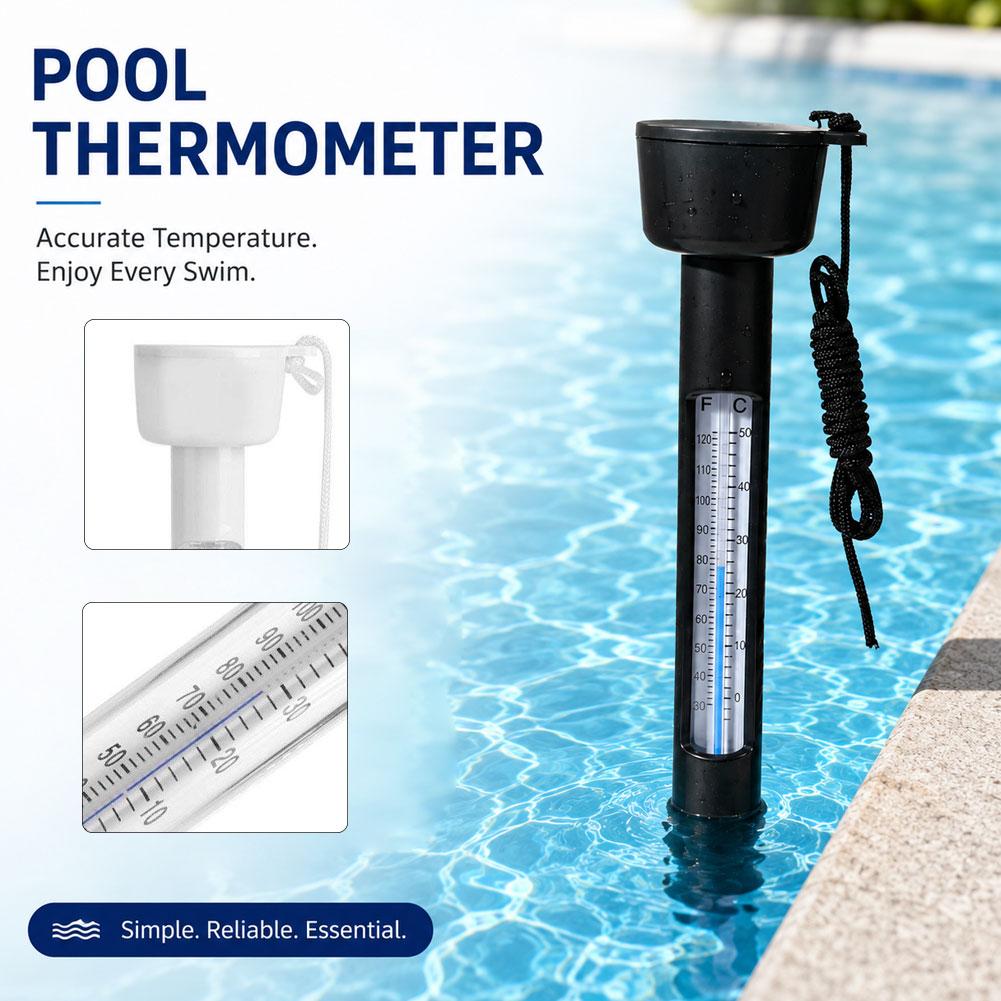 Floating Pool Thermometer With - Marine Aquarium Hydrometer 评论和价格