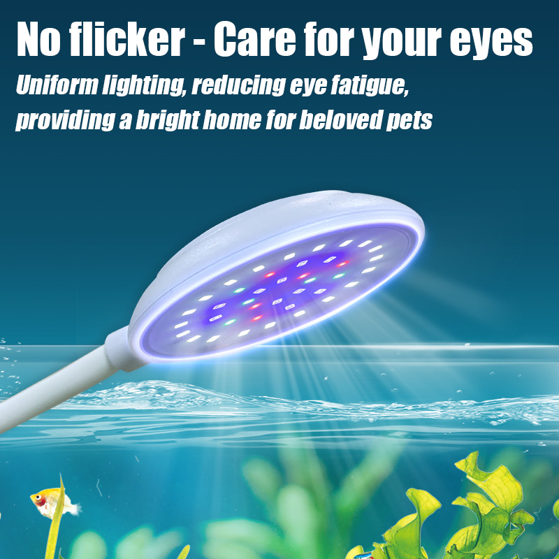 USB Fish Tank Small Clip Light - Marine Aquarium Water Change 评论和价格