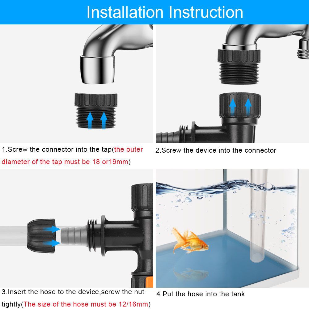 Bucket-Free Aquarium Water Cha - Marine Aquarium Water Change 评论和价格