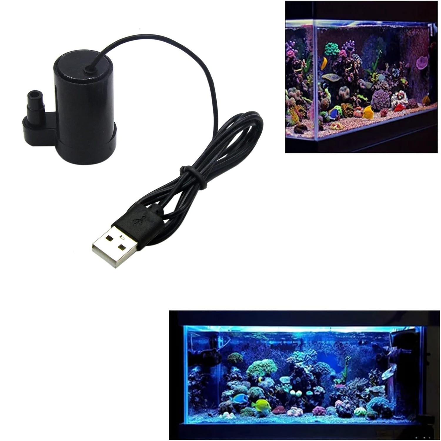 1/2pc DC 3-5V USB Micro Submer - Marine Aquarium Hydrometer 评论和价格