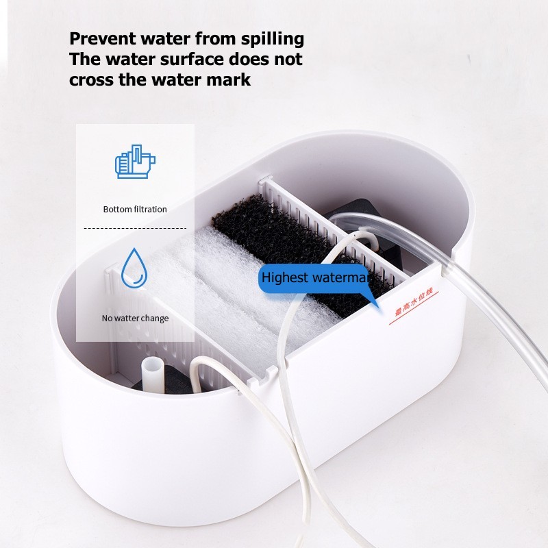 Mini Desktop Aquarium Fish Tan - Marine Aquarium Water Change 评论和价格