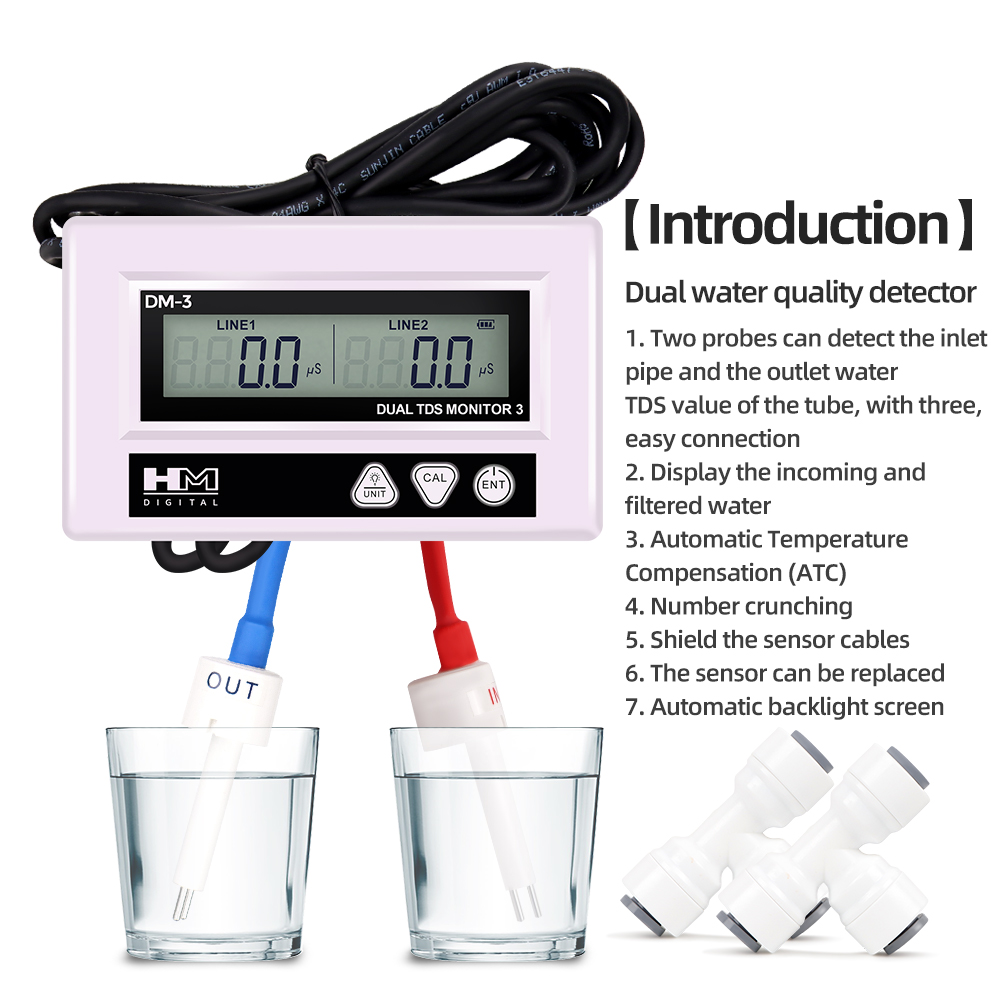 HM DM3 Online TDS EC Water Qua - Marine Aquarium Hydrometer 评论和价格