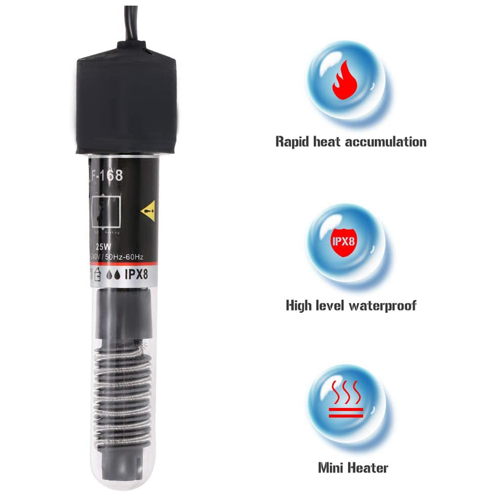 Mini Aquarium Heater Submersib - Marine Aquarium Heater 评论和价格