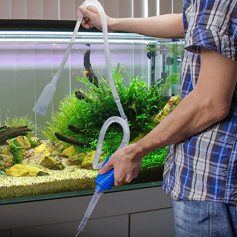 Aquarium Siphon Fish Tank Syph - Marine Aquarium Water Change 评论和价格