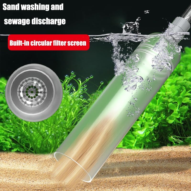 Aquarium Siphon Vacuum Cleaner - Marine Aquarium Water Change 评论和价格