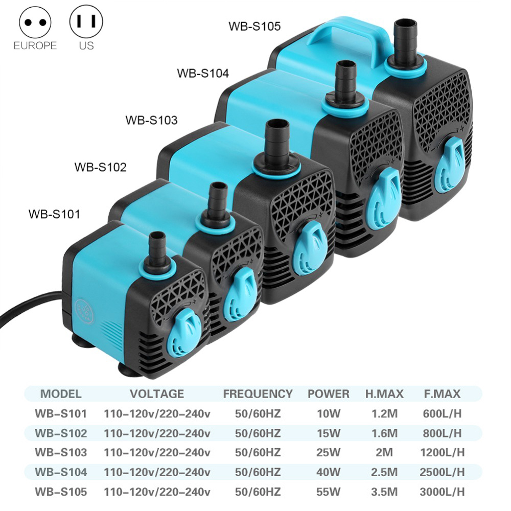 220V Ultra Quiet Submersible W - Marine Aquarium Nano 评论和价格
