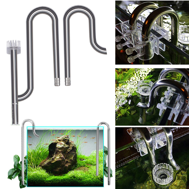 New Fish Tank Lily Pipe Stainl - Marine Aquarium Overflow 评论和价格