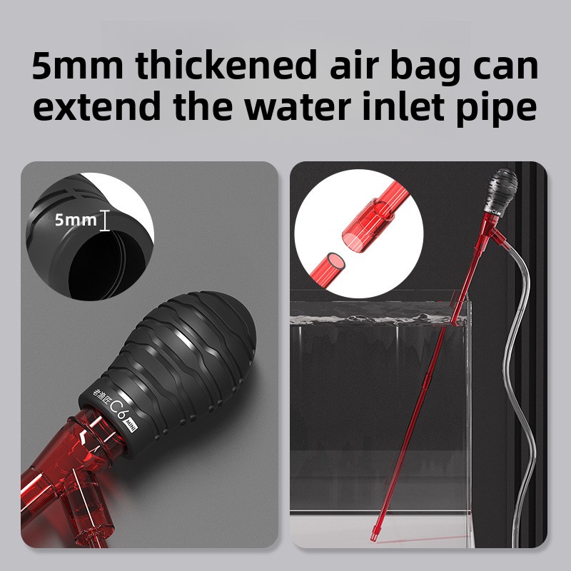 Manual Aquarium Siphon Vacuum  - Marine Aquarium Water Change 评论和价格
