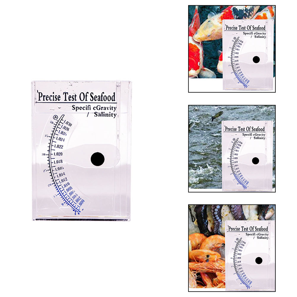 Salinity Meter Seawater Aquacu - Marine Aquarium Hydrometer 评论和价格