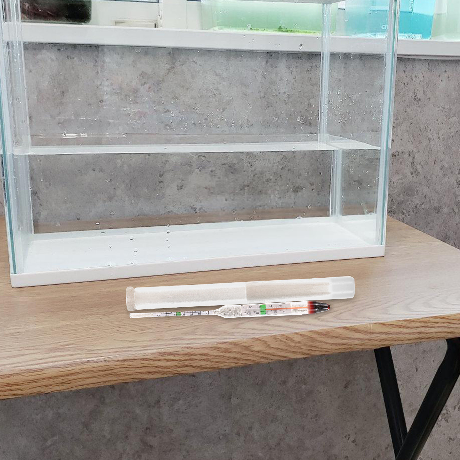 1Set Reliable Salinity Hydrome - Marine Aquarium Hydrometer 评论和价格