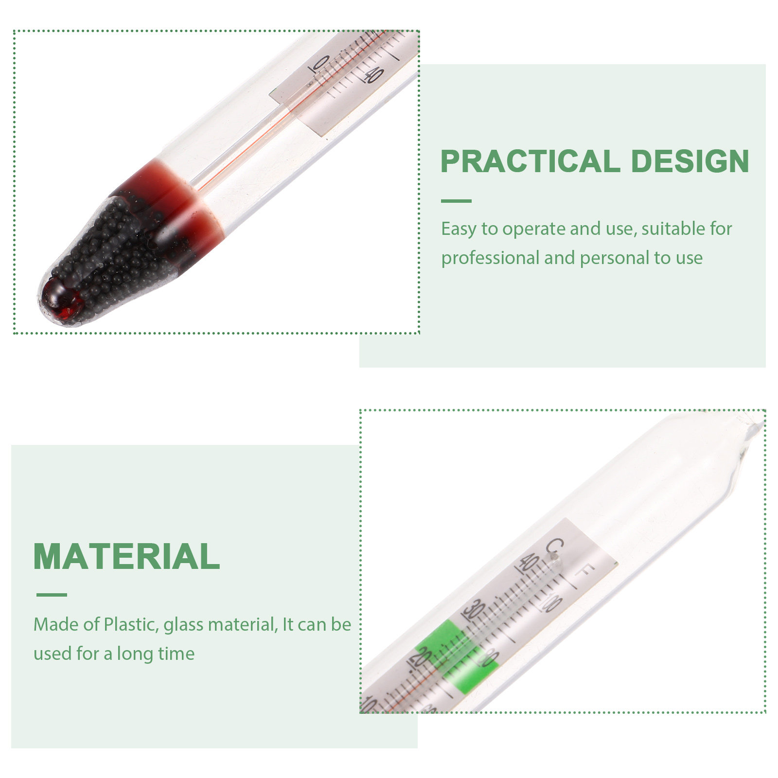 1Set Reliable Salinity Hydrome - Marine Aquarium Hydrometer 评论和价格