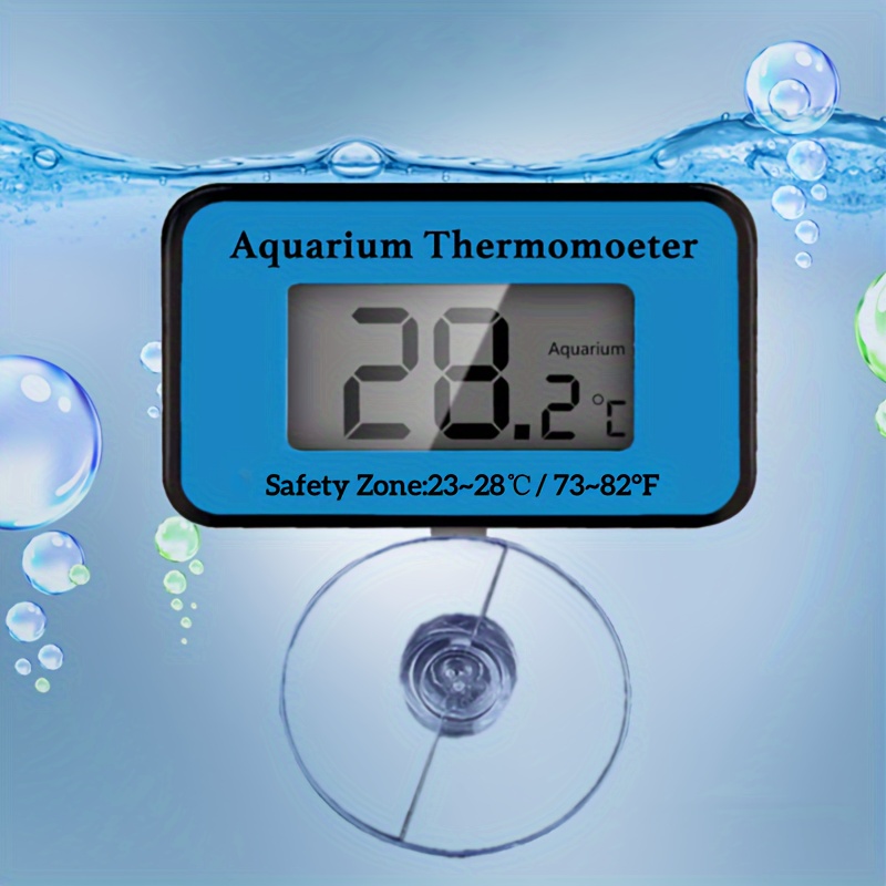 LCD Digital Aquarium Thermomet - Marine Aquarium Hydrometer 评论和价格