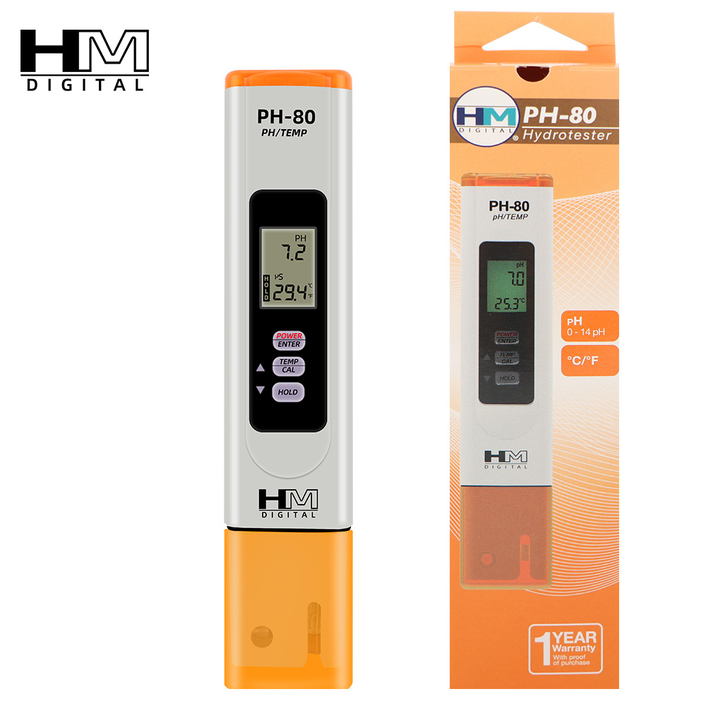 Digital PH Meter HM PH-80 PH T - Marine Aquarium Hydrometer 评论和价格